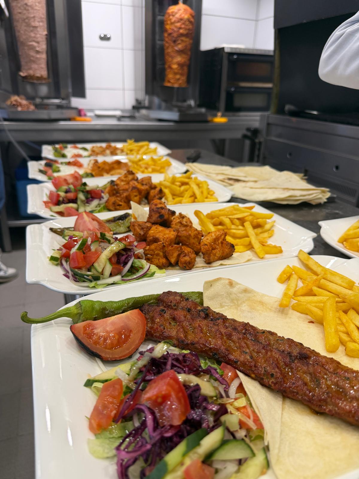 Grillteller aus dem Restaurant
